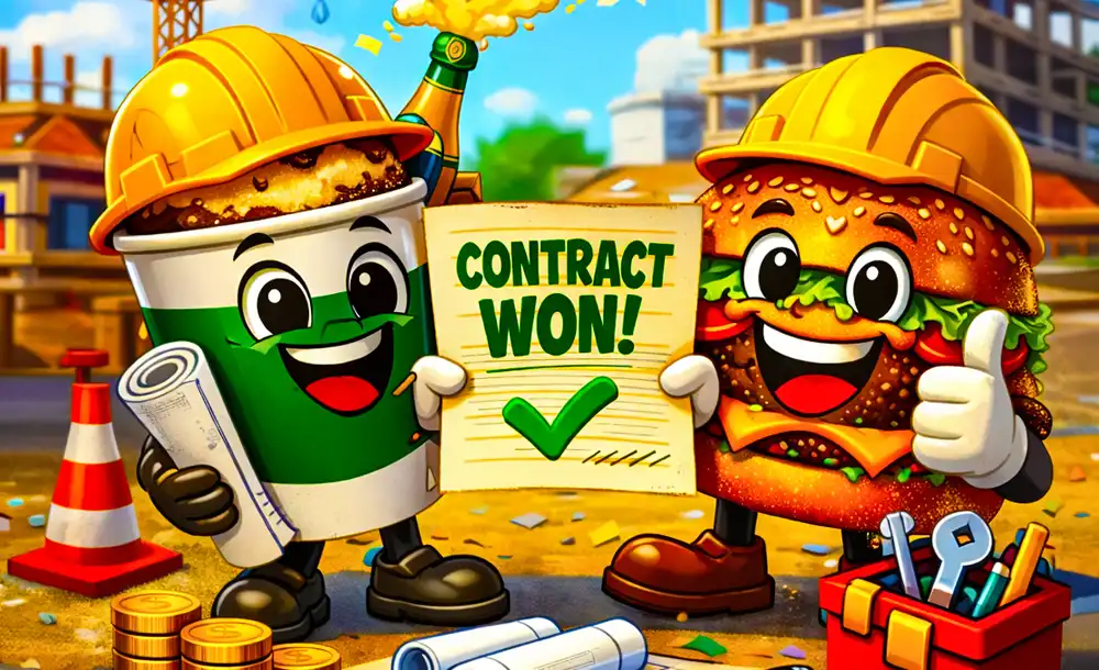 Starbucks and Burger King Contract